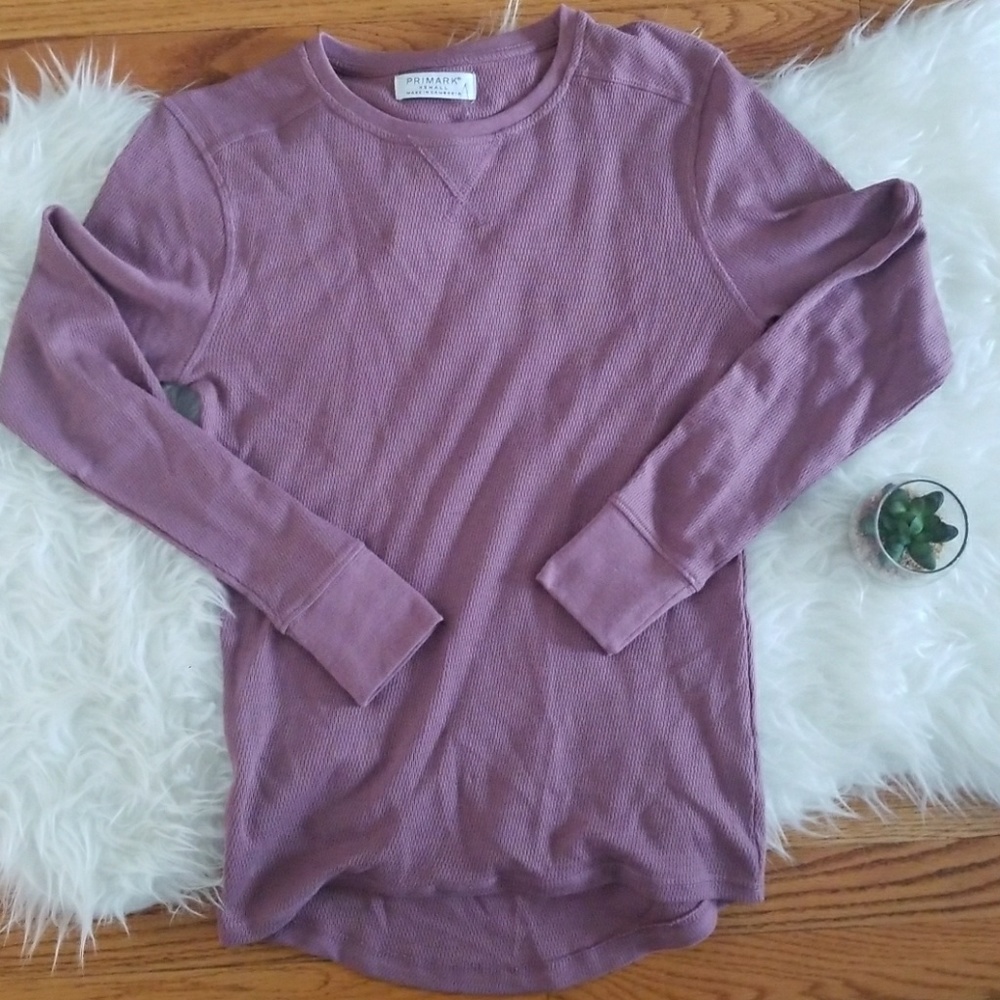 Primark Purple Long Sleeve Shirt